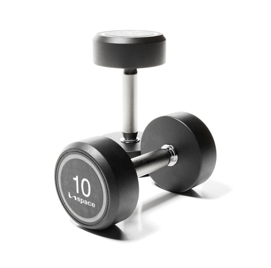 Inspace Premium Rubber Dumbbell Pair 10kg - Main Image