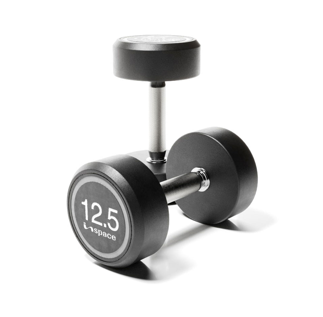 Inspace Premium Rubber Dumbbell Pair – Inspace Fitness